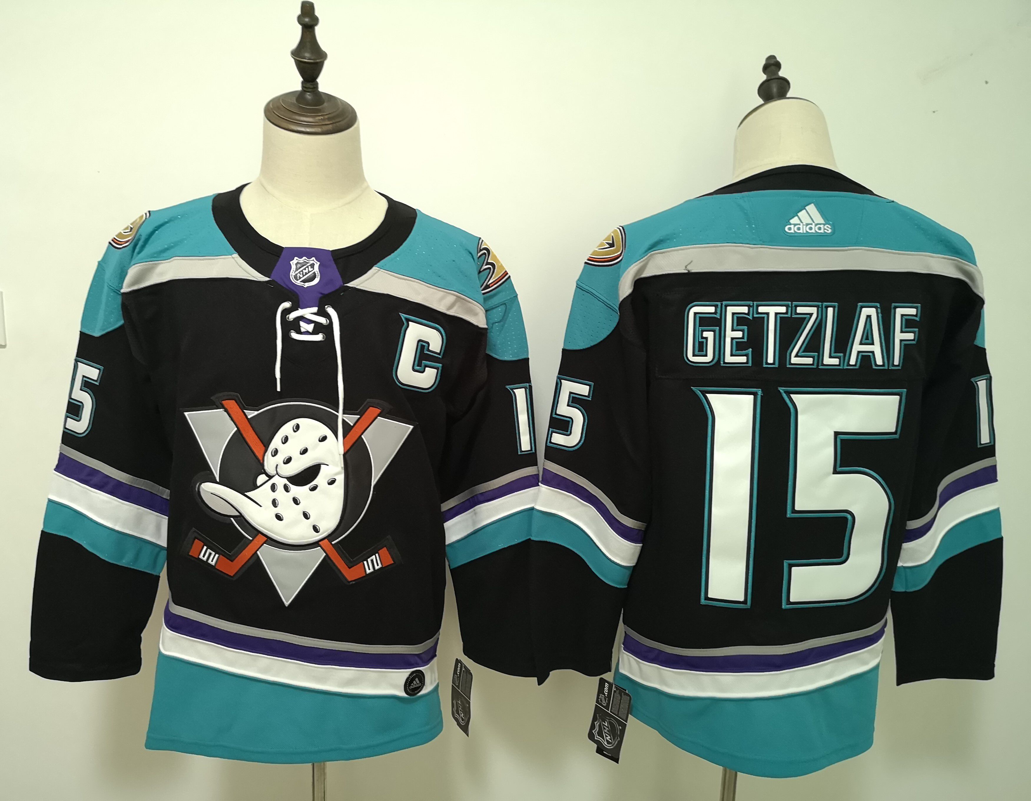 Men Anaheim Ducks #15 Getzlaf Blue Hockey Stitched Adidas NHL Jerseys->boston bruins->NHL Jersey